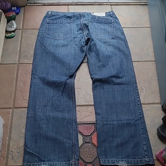 Gap Hayes 1969 Classic Denim Mens 36 x 34 Button Fly Blue Jeans